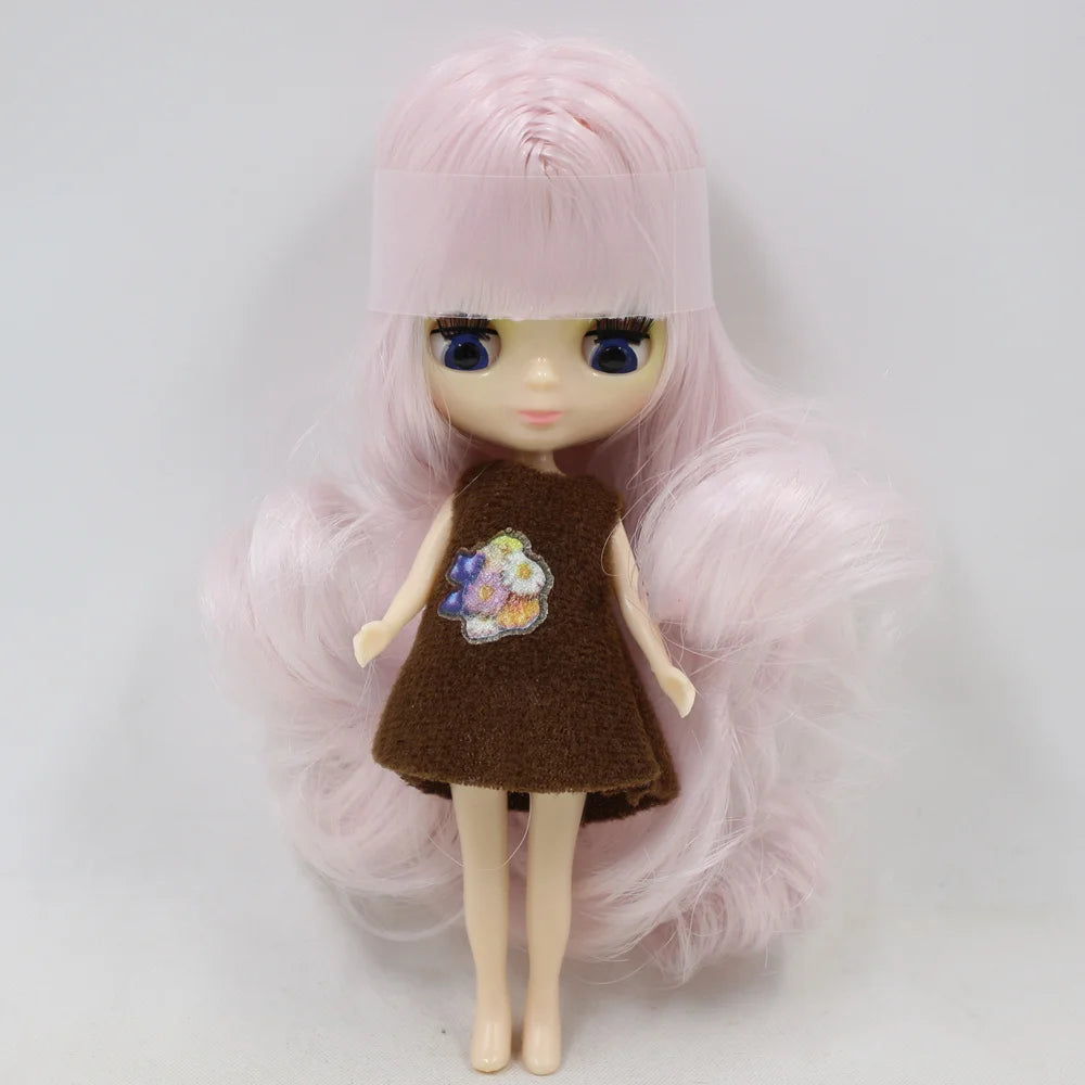 ICY Nude Mini Blyth Doll 9 kinds of style clothes random BJD