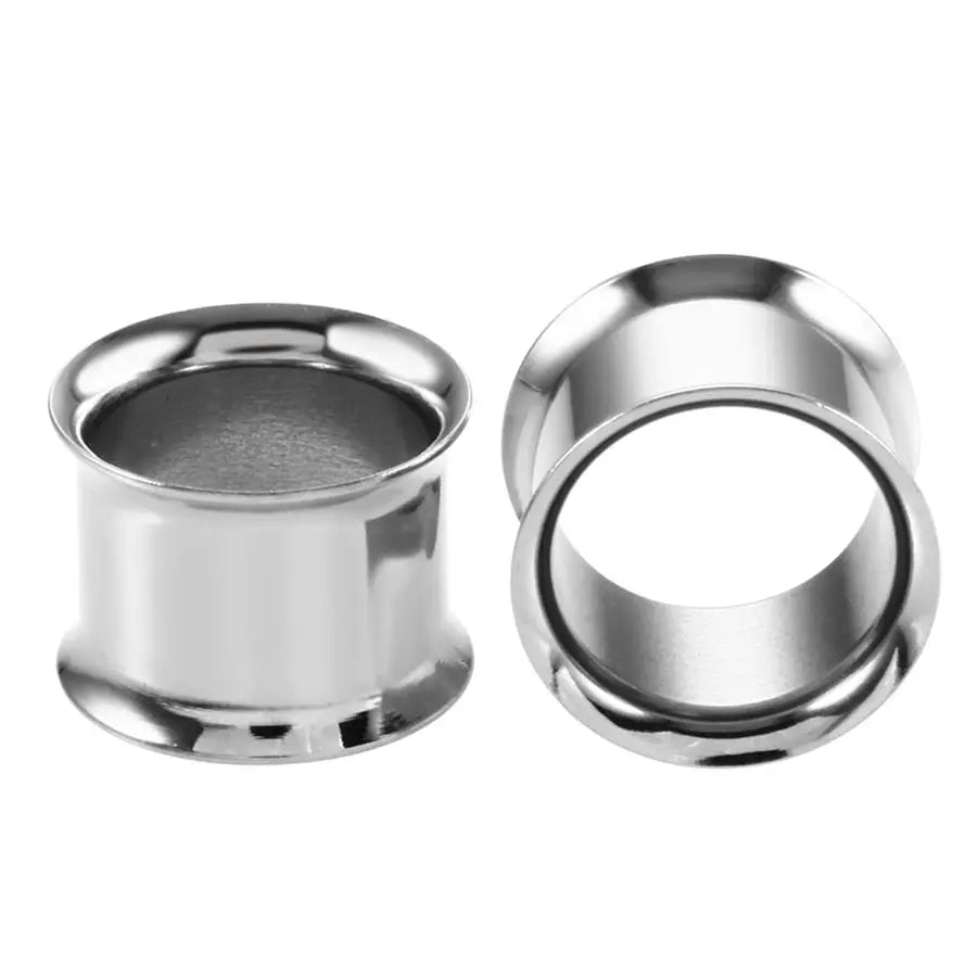 2pcs/lot Steel Ear Plugs and Tunnels Piercings Screwed Earring Expander Earlet Gauges Body Piercings Jewelry 2mm-20mm