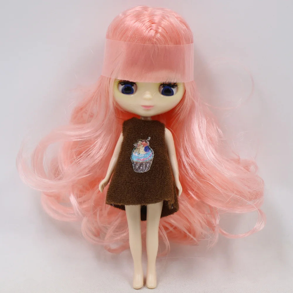 ICY Nude Mini Blyth Doll 9 kinds of style clothes random BJD