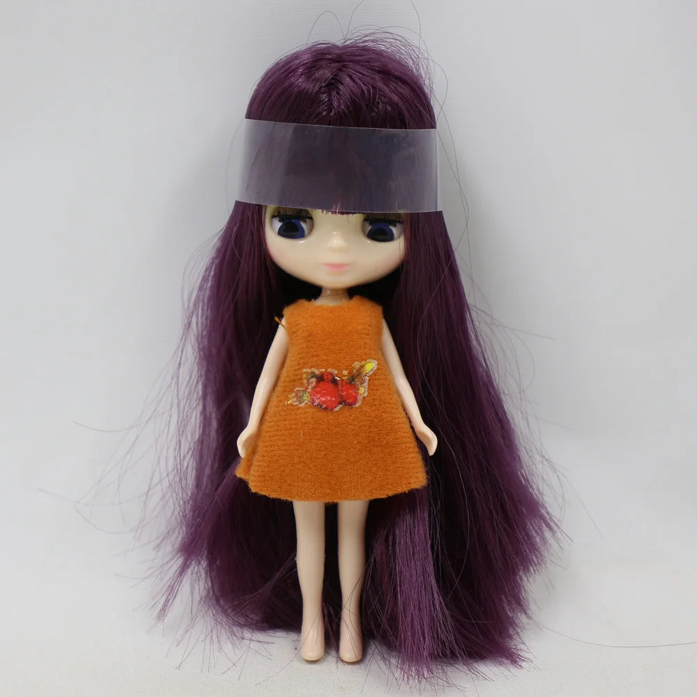 ICY Nude Mini Blyth Doll 9 kinds of style clothes random BJD