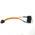2pcs Home Appliance Parts Gas Water Heater Two-wire Micro Switch With Splinter Gas Water Heater Micro Switch