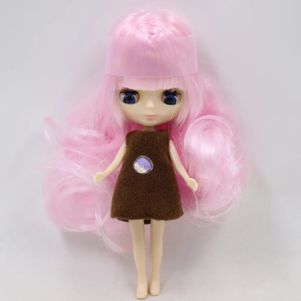 ICY Nude Mini Blyth Doll 9 kinds of style clothes random BJD