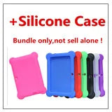 7 INCH Android 10 RAM 1GB +16GB ROM Gift Kid Tablet E98 WIFI Dual Camera Quad-Core Free Silicone Case 3D Glassess