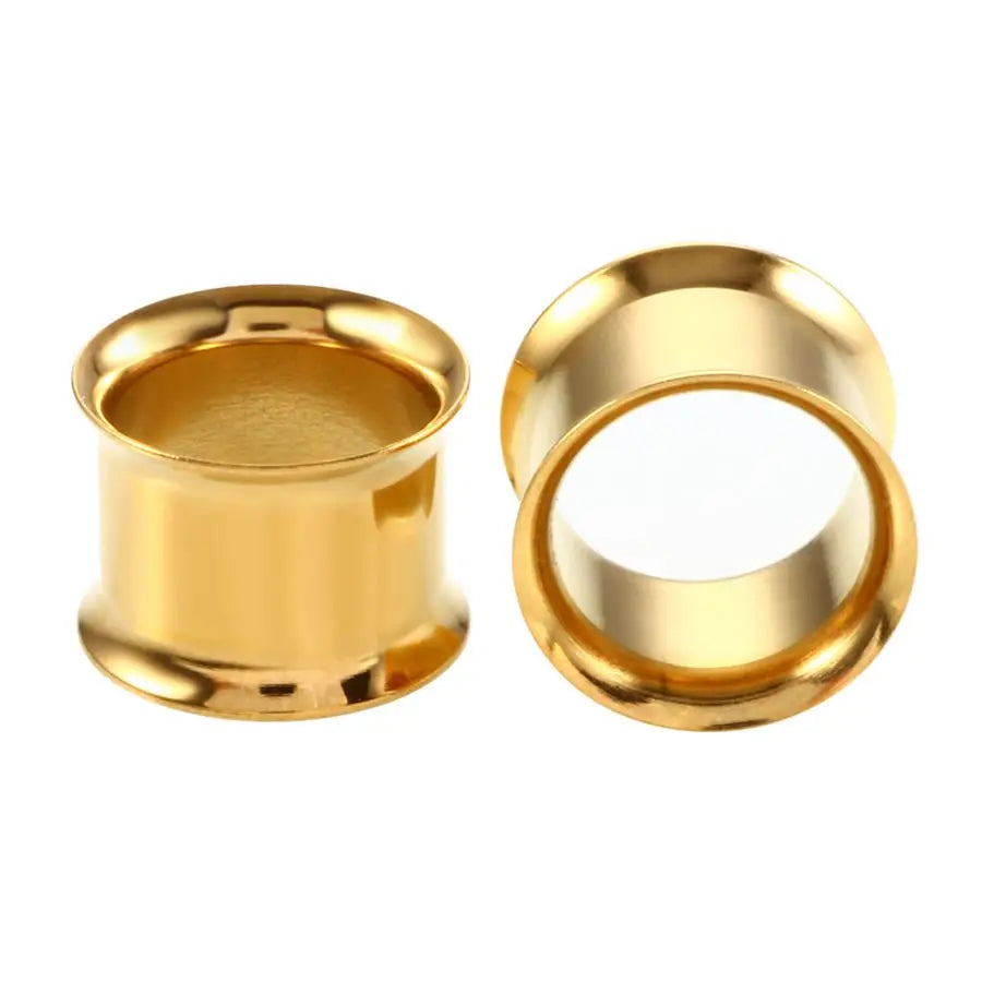2pcs/lot Steel Ear Plugs and Tunnels Piercings Screwed Earring Expander Earlet Gauges Body Piercings Jewelry 2mm-20mm