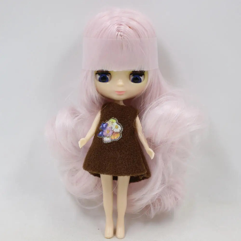 ICY Nude Mini Blyth Doll 9 kinds of style clothes random BJD