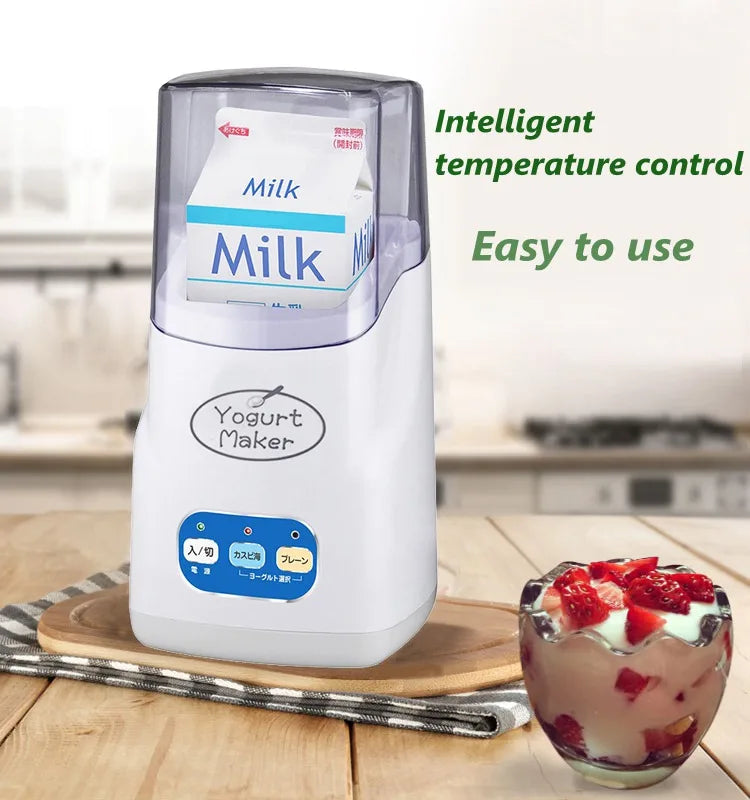 Automatic Electric Yogurt Maker Temperature control with timer Multifunctional Leben Rice Wine Natto Caspian yogurt Machine 110V