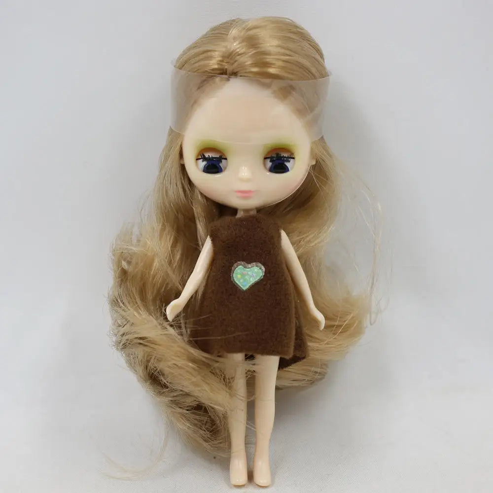ICY Nude Mini Blyth Doll 9 kinds of style clothes random BJD