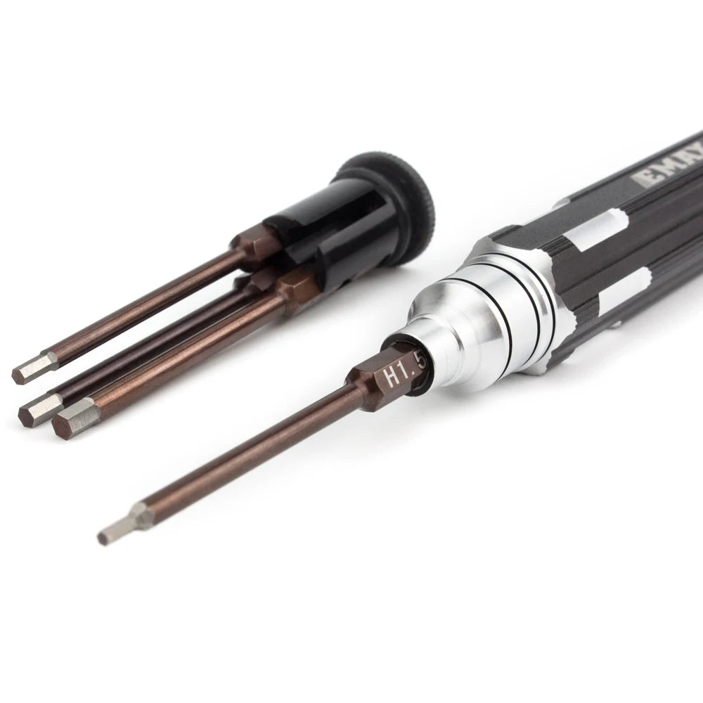 Gift 4 In 1 Emax Hexagon Socket Screwdriver Set Allen Driver H1.5 H2.0 2.5 H3.0mm Modeling Making Tools For RC Plane FPV Drone