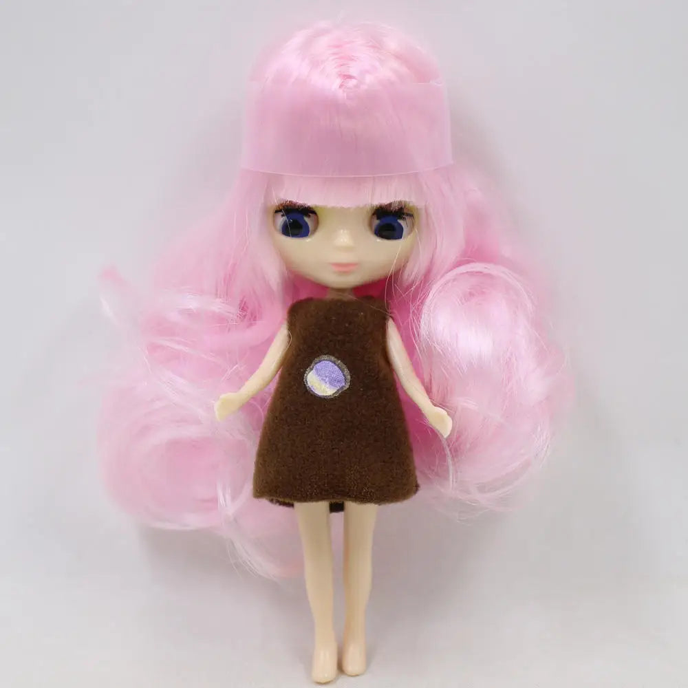 ICY Nude Mini Blyth Doll 9 kinds of style clothes random BJD