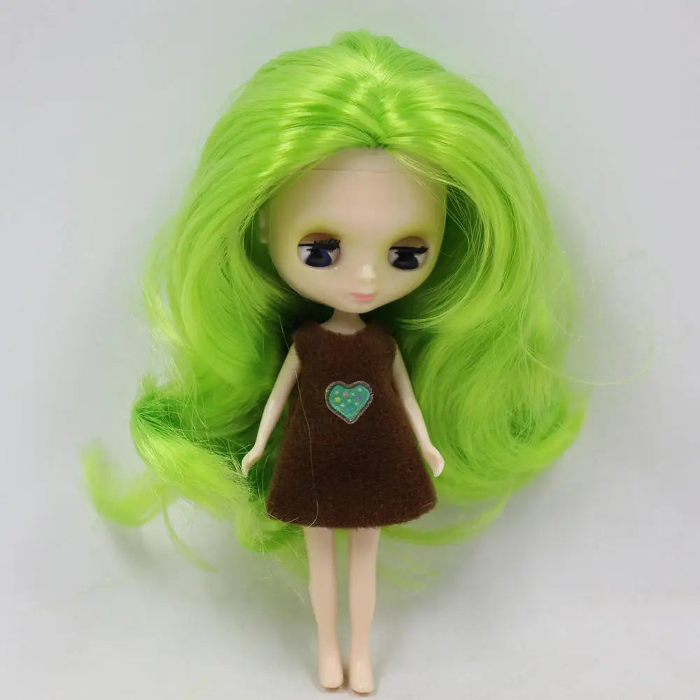 ICY Nude Mini Blyth Doll 9 kinds of style clothes random BJD
