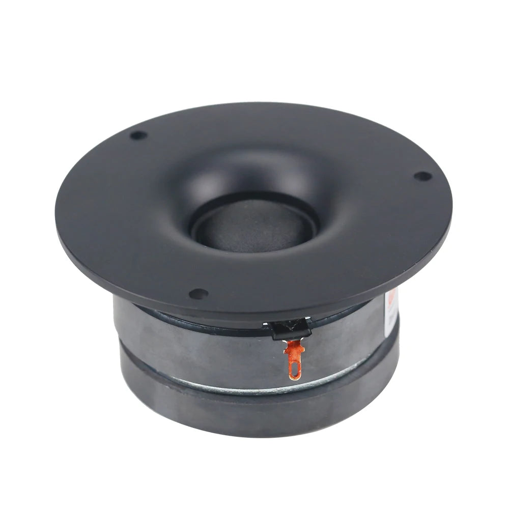 GHXAMP 3.5 Inch 95mm Tweeter Treble Speaker Unit 4Ohm 25W Portable Loudspeaker Home Theater Silk Film 25Core 1.2KHz-30KHz 1PC