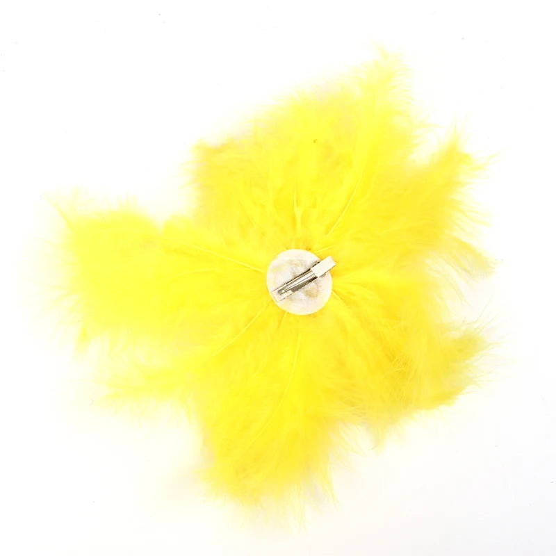 Yellow Chicken Tutu Dress Girls Kids Farm Animal Party Halloween Costume Feather Wings Children Cake Smash Photo Tulle Dress