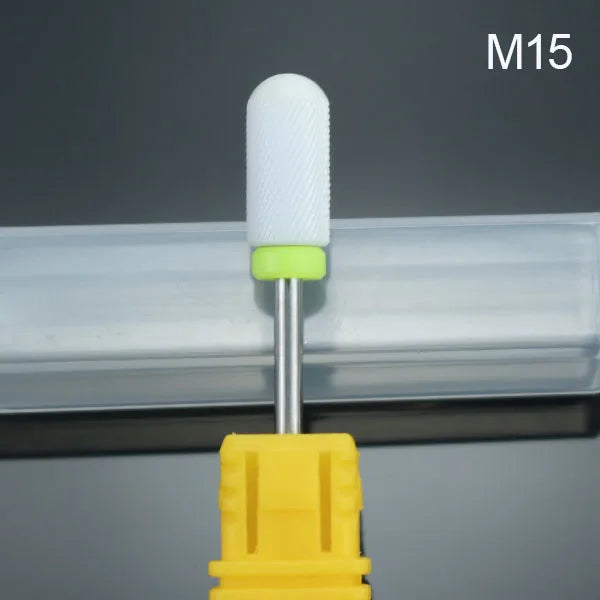 Ceramic Nail Drill Bit Electric Milling Cutter for Manicure Pedicure Nail Drill Machine Accessoires Nail Art Tool Polish Remove