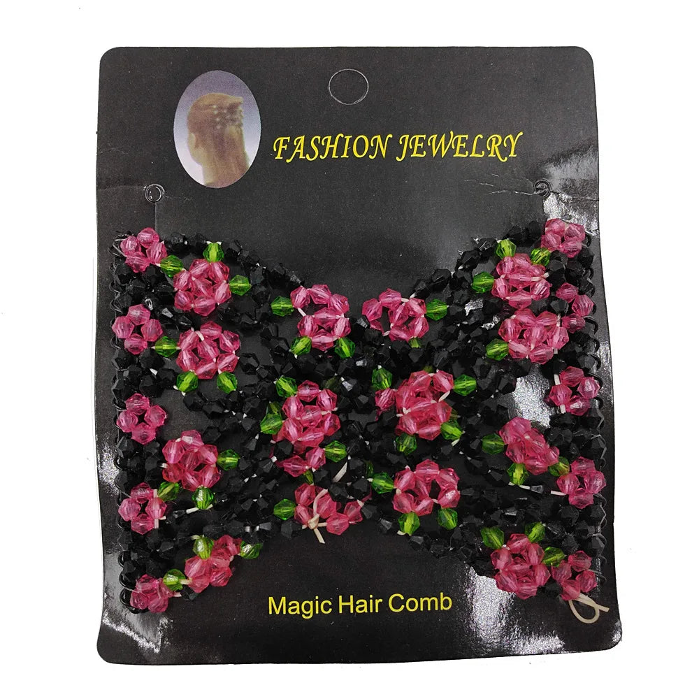 Ladies Hair Comb Wire Coiler Inserting Comb Ornament Wire Coiler Insert Magic Styling Comb  Hair Tools Accessories