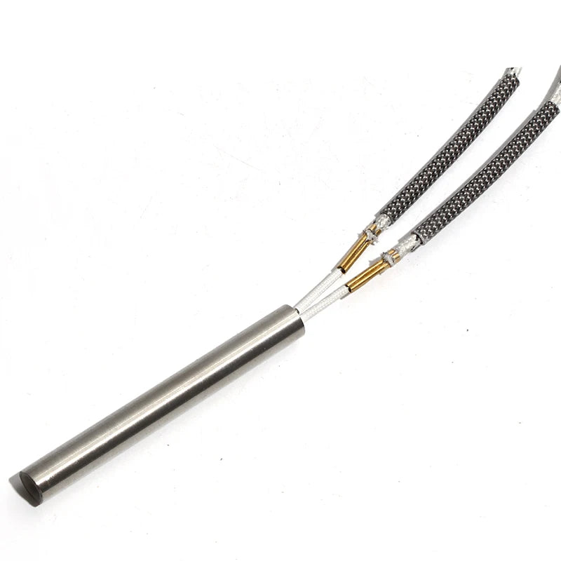 200W-250W Cartridge Heater 10x50mm/52mm/55mm/58mm/60mm Heating Element 316SS 220V/110V/380V Single Head Heater Pipe 5pcs/lot