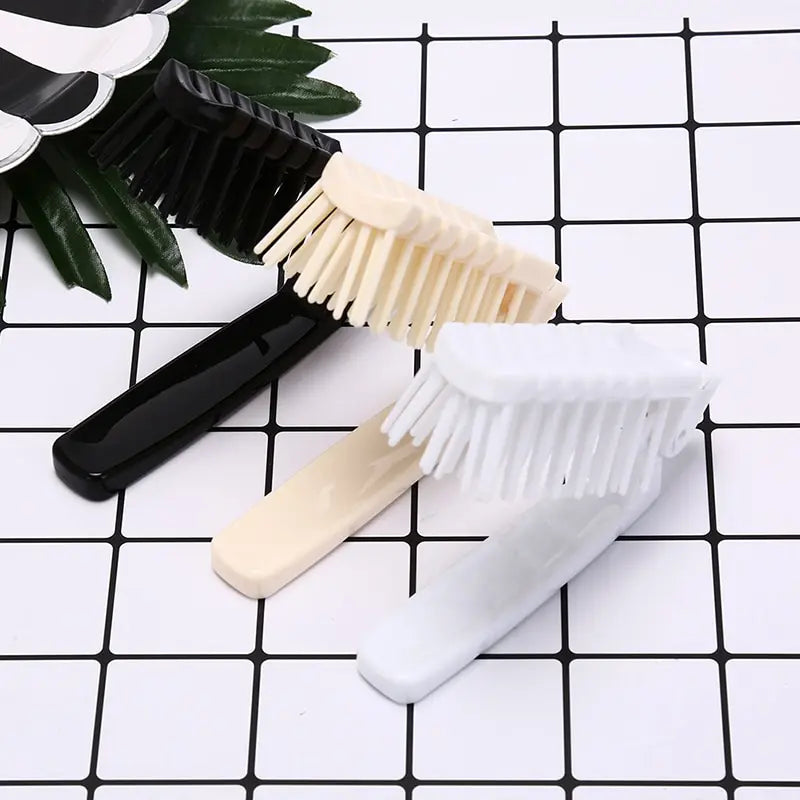 1Pc Folding Comb Hair Brush DIY Salon Hairdressing Anti-static Plastic Comb Women Hair Brush 3 Colors