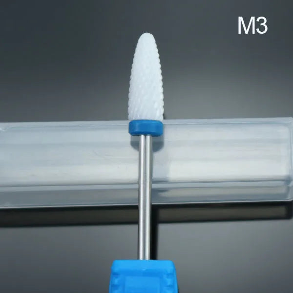Ceramic Nail Drill Bit Electric Milling Cutter for Manicure Pedicure Nail Drill Machine Accessoires Nail Art Tool Polish Remove