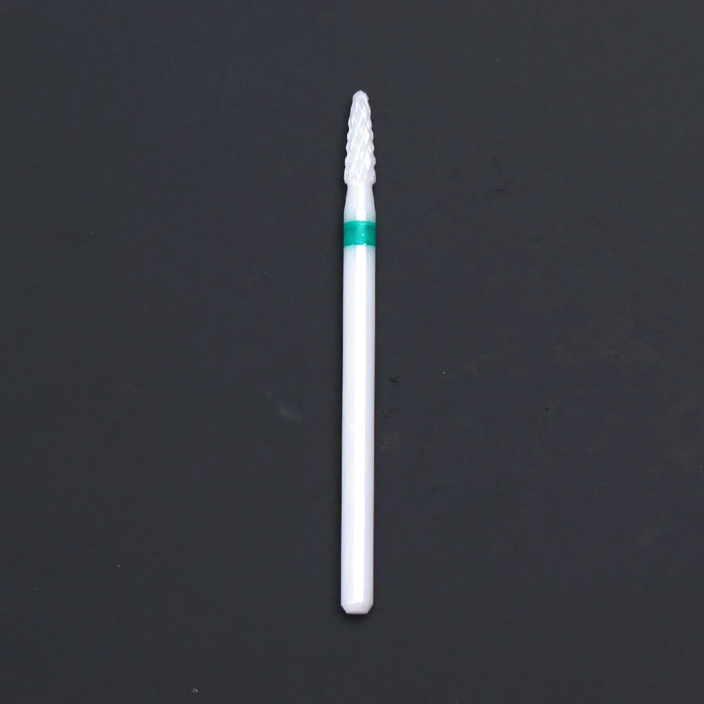 Ceramic Nail Drill Bit Electric Milling Cutter for Manicure Pedicure Nail Drill Machine Accessoires Nail Art Tool Polish Remove