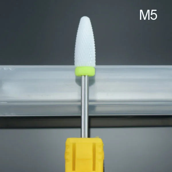 Ceramic Nail Drill Bit Electric Milling Cutter for Manicure Pedicure Nail Drill Machine Accessoires Nail Art Tool Polish Remove