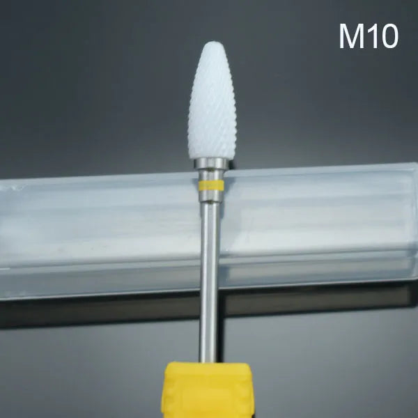 Ceramic Nail Drill Bit Electric Milling Cutter for Manicure Pedicure Nail Drill Machine Accessoires Nail Art Tool Polish Remove