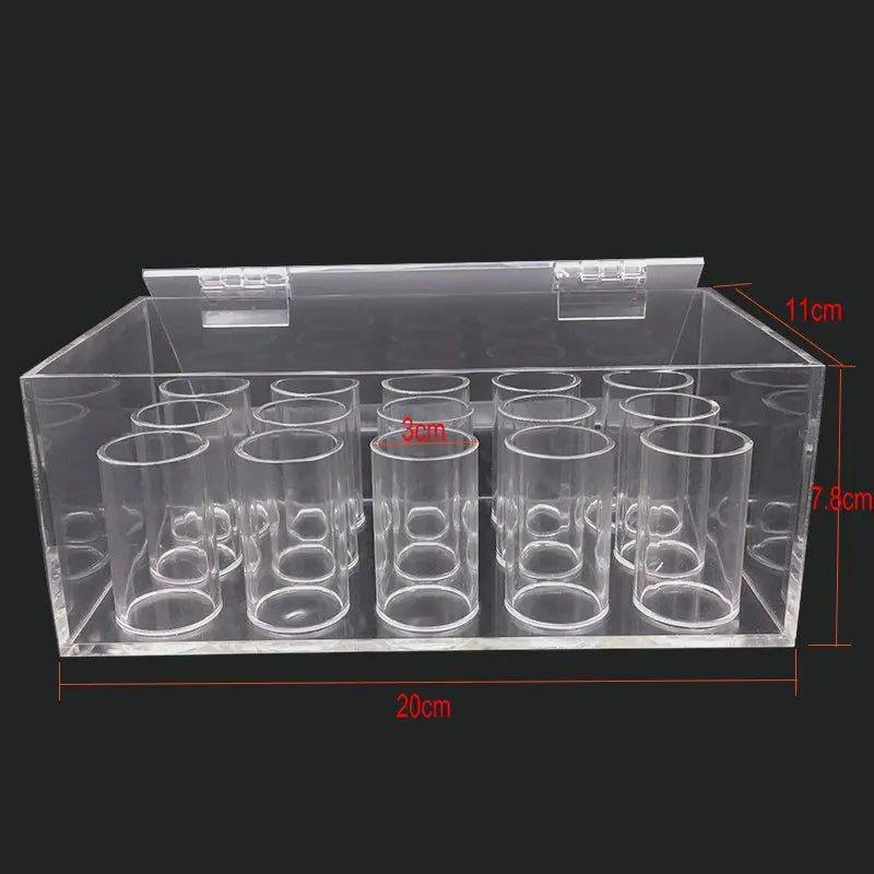 Dental Orthodontics Ligature Ties Holder Organizer Multifunctional Box for Rubber Bands