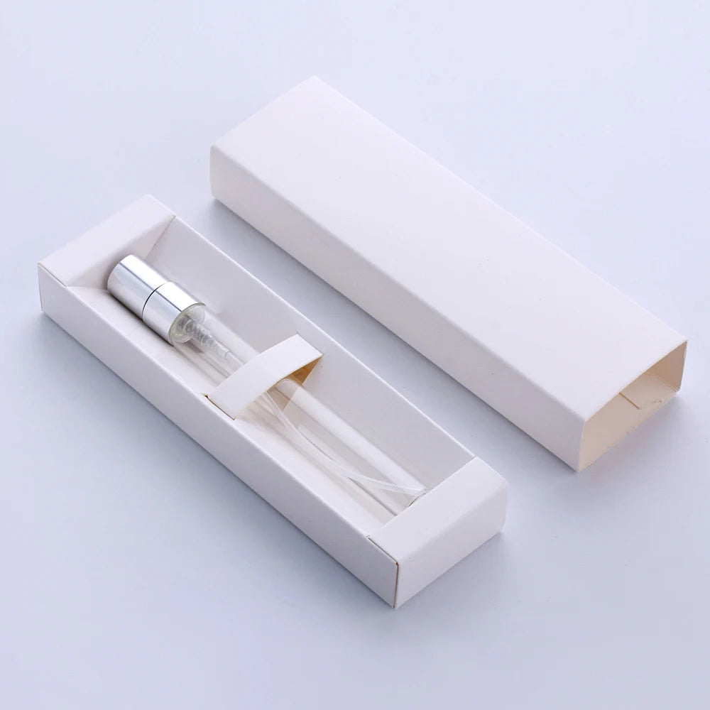 50 PCS/Lot 10ml The New Perfume Bottle Packaging Boxes In Bulk Wholesale Black/White Box