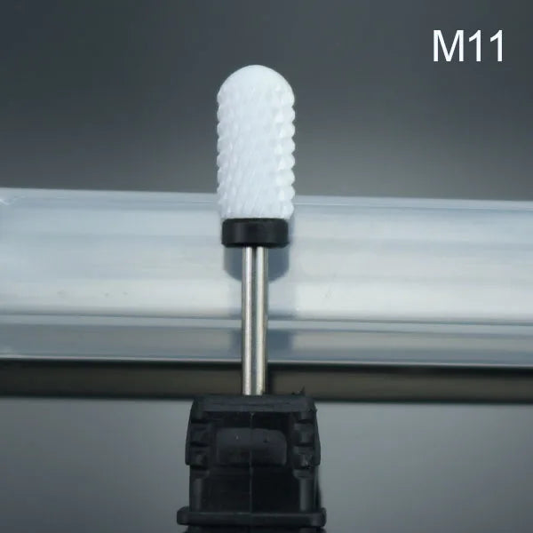 Ceramic Nail Drill Bit Electric Milling Cutter for Manicure Pedicure Nail Drill Machine Accessoires Nail Art Tool Polish Remove