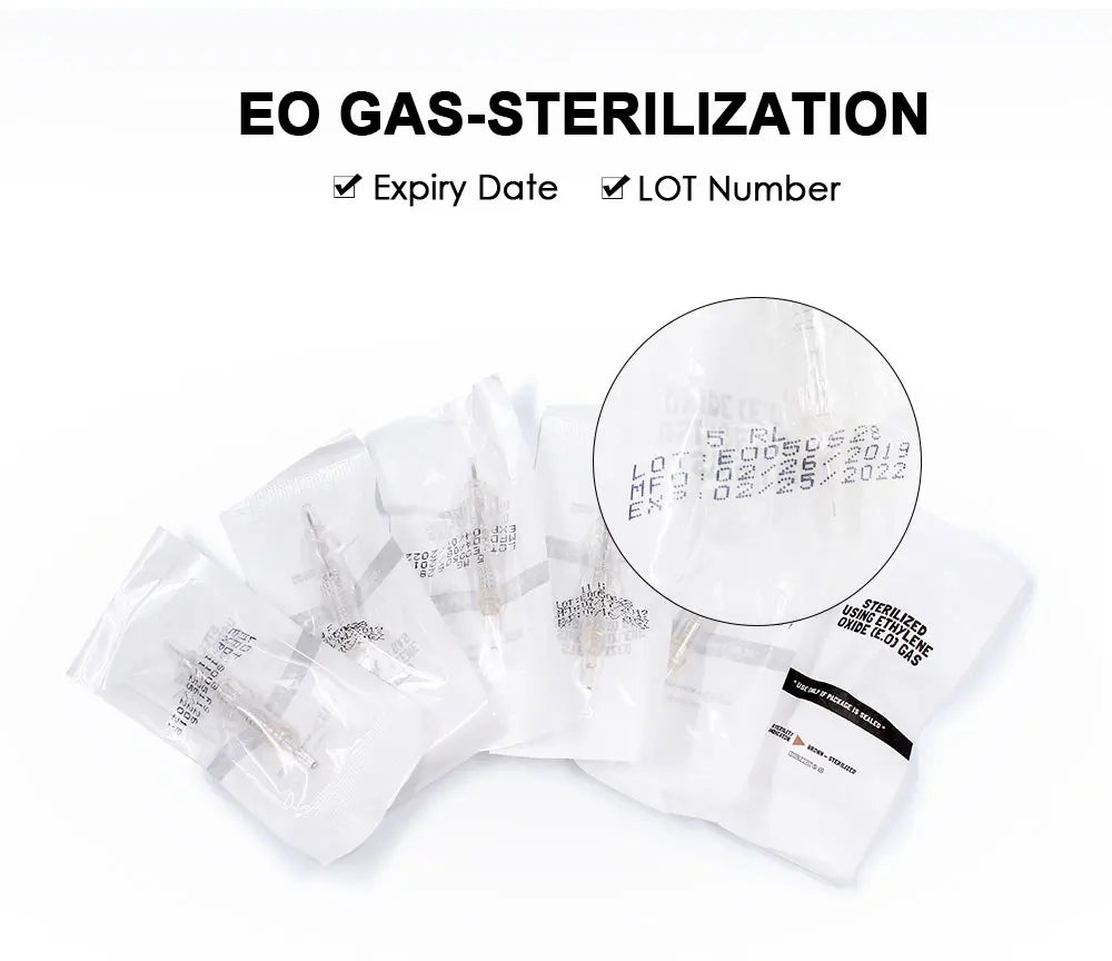 100pcs BMX Permanent Makeup Cartridges Biomaser Tattoo Needles For Eyebrow Lip Hair Stroke Makeup Pen Tattoo Machine Tools