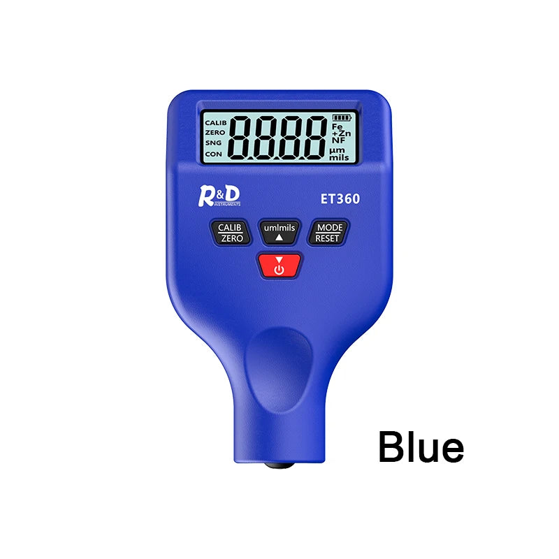 R&D ET360 Magnetic Thickness Gauge for Cars Mini Tester Measuring Instruments 0-1500um Car Paint Thickness Gauge Automotive Tester