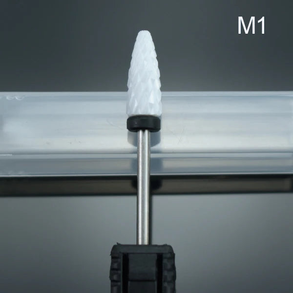 Ceramic Nail Drill Bit Electric Milling Cutter for Manicure Pedicure Nail Drill Machine Accessoires Nail Art Tool Polish Remove
