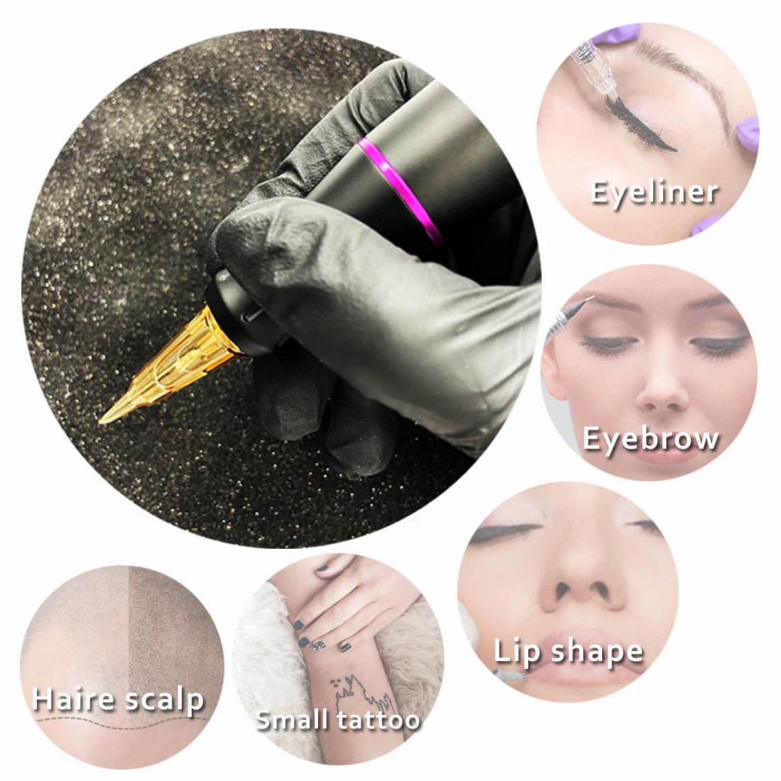 EZ Cartridge Tattoo Needles PMU SMP V Select  Micropigmentation Permanent Make-Up Eyelinver Lips Eyebrows Microblading