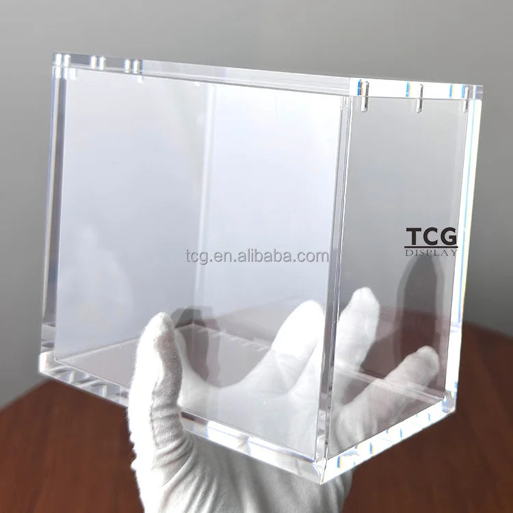 TCG Custom  English Booster Box Acrylic case Box S First Edition  Booster Box Acrylic Magnetic case  Uv
