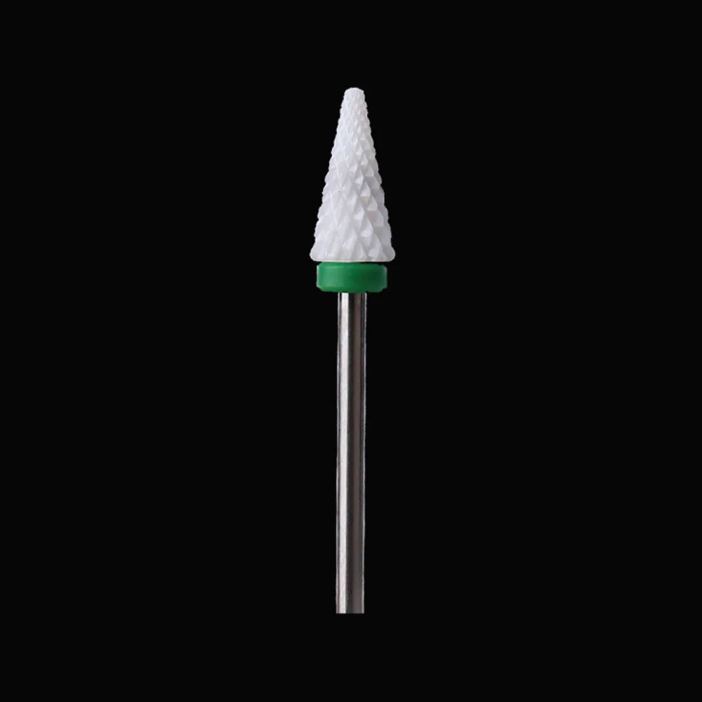 Ceramic Nail Drill Bit Electric Milling Cutter for Manicure Pedicure Nail Drill Machine Accessoires Nail Art Tool Polish Remove