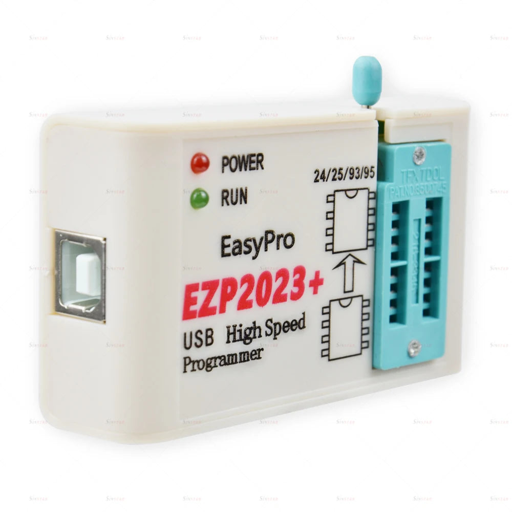 CH554T EZP2023 High-speed USB SPI Programmer Support24 25 26 93 95 EEPROM 25 Flash BIOS Chip+12socket Original