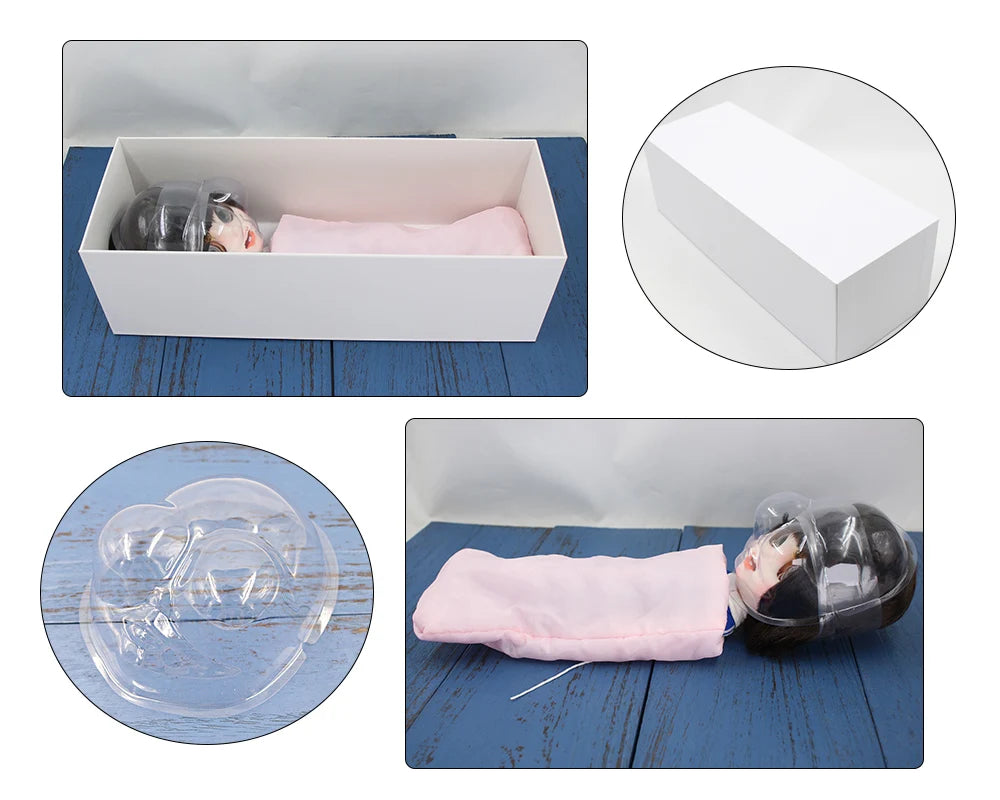 DBS Sleeping bag and mask suitable for 1/6 bjd Blyth doll, including case