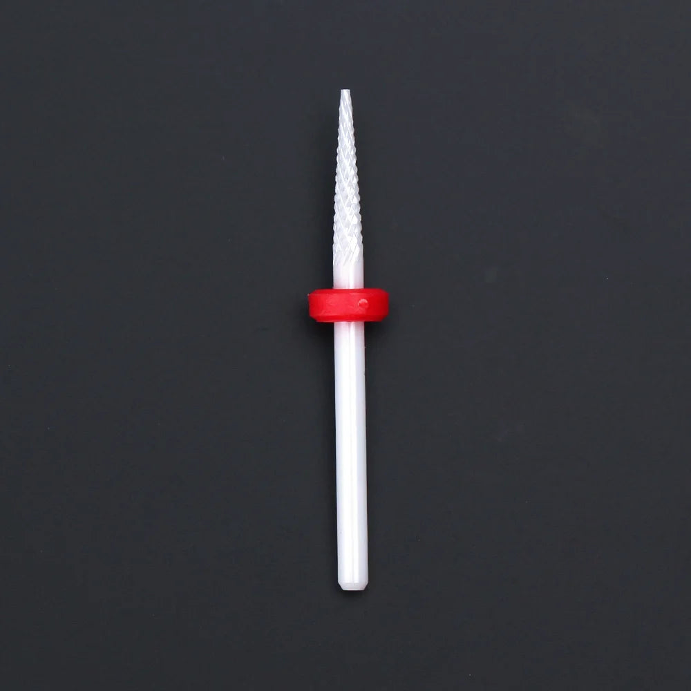 Ceramic Nail Drill Bit Electric Milling Cutter for Manicure Pedicure Nail Drill Machine Accessoires Nail Art Tool Polish Remove