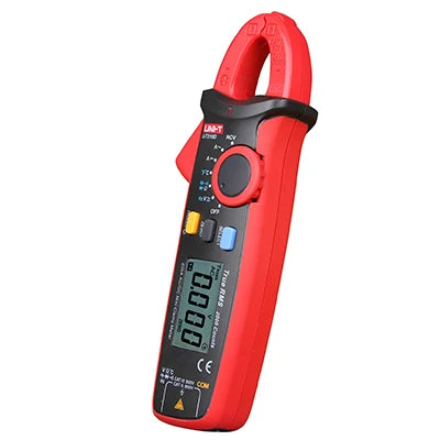 UNI-T UT210D Digital Clamp Meter Multimeter Handheld RMS AC/DC Resistanc With Temperature,Send Two Test Lines.