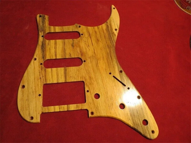 Electric SSH Guitar Pickguard Solid Wood, SSS Guitar Plate Scratch Pick Guard, Guitar Accessories