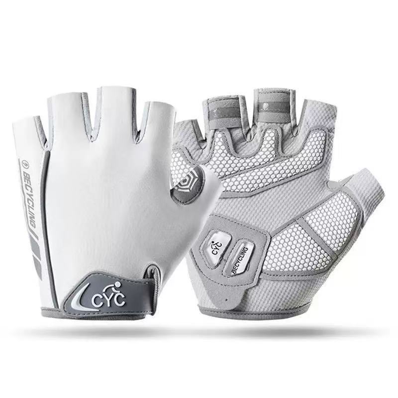 Sports Gloves for Women, Yoga, Fitness, Non-Slip, Shock-Absorbing, Half-Finger, Anti-Callus, Cycling Fitness Gloves, Women's Anti-Callus Gloves