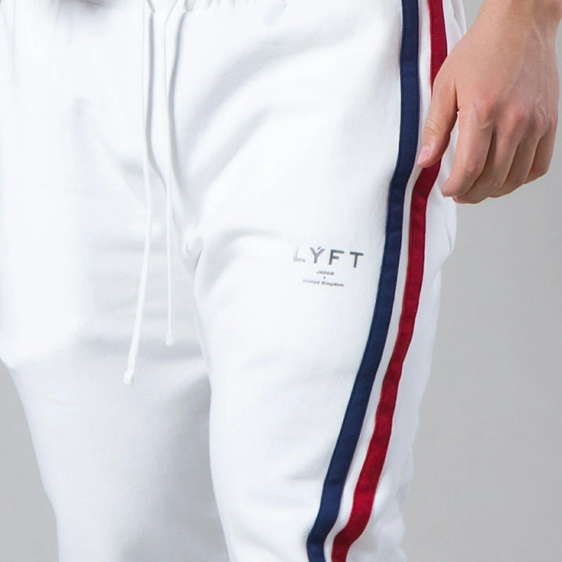 2021 Muscle Fitness Family Sports LYFT Men's Trousers Fitness Exercise Training Basketball Legs Trendy Sports Pants