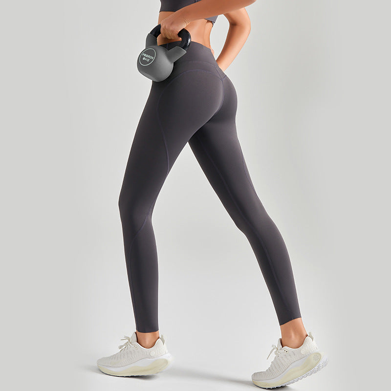Fitness Yoga Pants Women's Sports Fitness Hip Lifting Leggings 2025 New Spring and Summer Hip Pilates Shark Pants