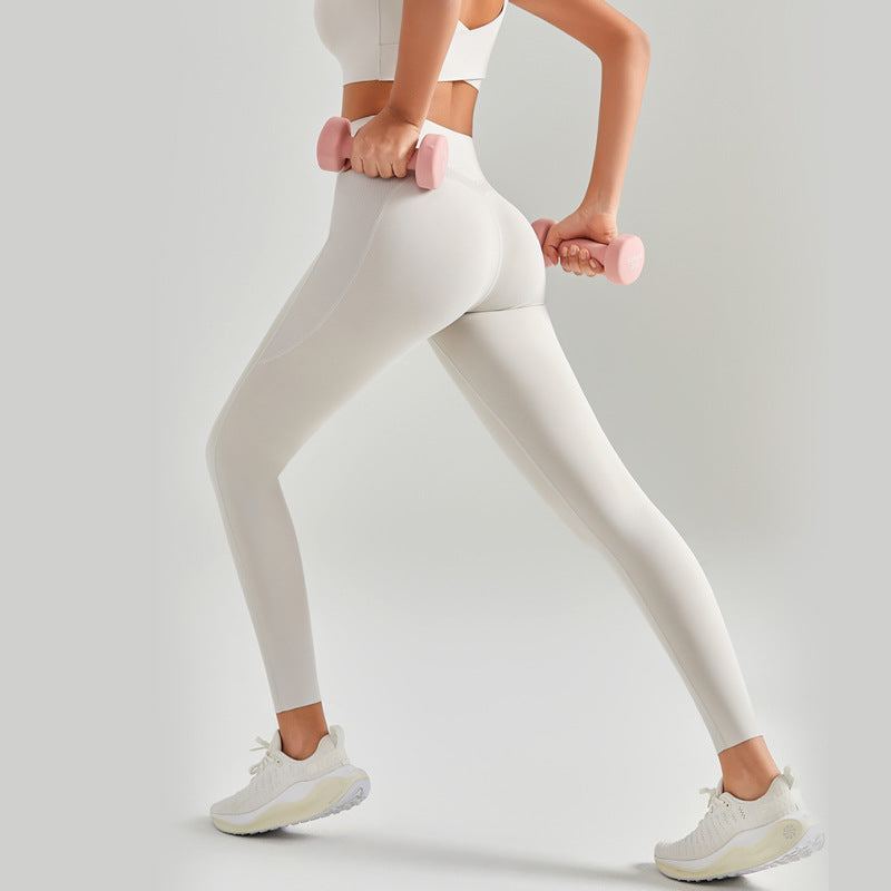 Fitness Yoga Pants Women's Sports Fitness Hip Lifting Leggings 2025 New Spring and Summer Hip Pilates Shark Pants