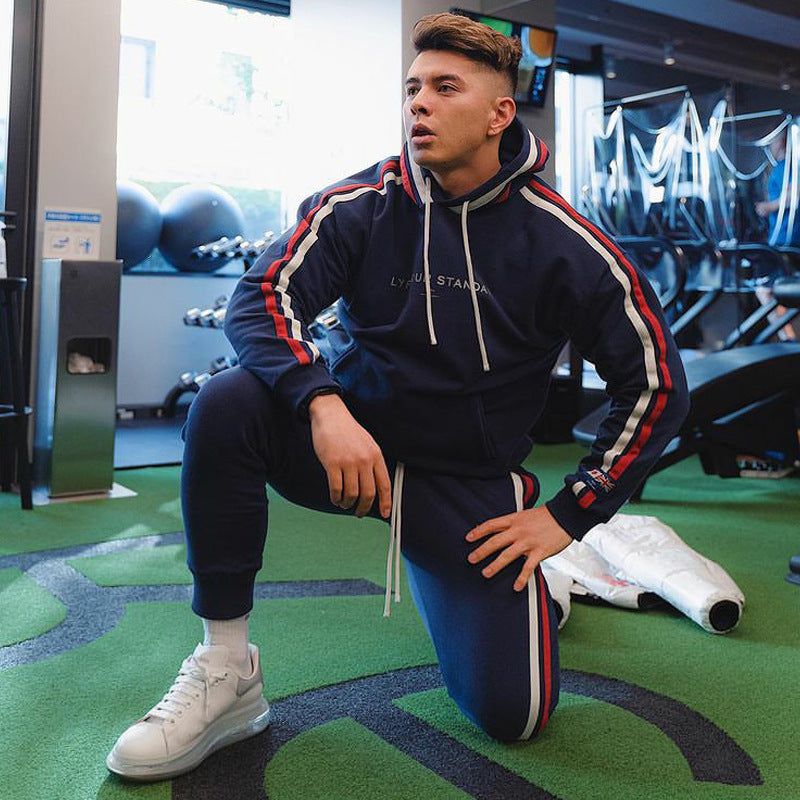 2021 Muscle Fitness Family Sports LYFT Men's Trousers Fitness Exercise Training Basketball Legs Trendy Sports Pants