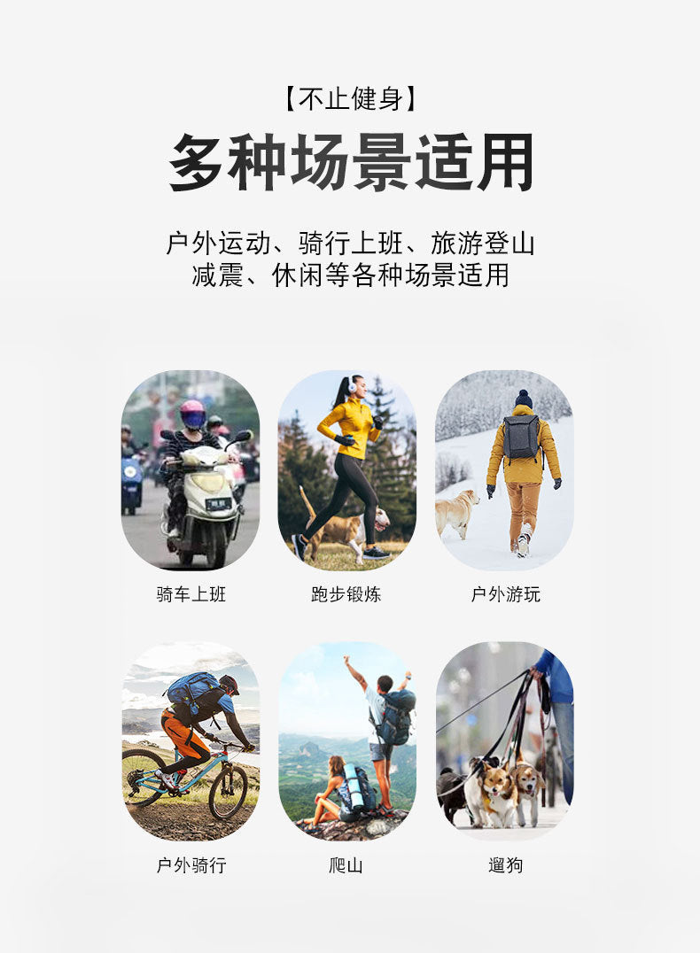 Men's and Women's Summer Cycling Outdoor Full-Finger Gloves Half-Finger Ice Silk Breathable Non-Slip Wear-Resistant Bicycle Fitness Sports Gloves
