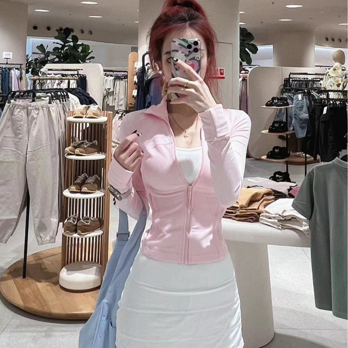 Lulu Slim Fit Jacket Define Stand Collar Jacket Yoga Wear Long Sleeve Jacket Fitness Running Sports Sun Protection