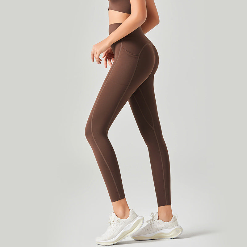 Fitness Yoga Pants Women's Sports Fitness Hip Lifting Leggings 2025 New Spring and Summer Hip Pilates Shark Pants
