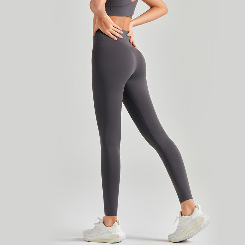 Fitness Yoga Pants Women's Sports Fitness Hip Lifting Leggings 2025 New Spring and Summer Hip Pilates Shark Pants