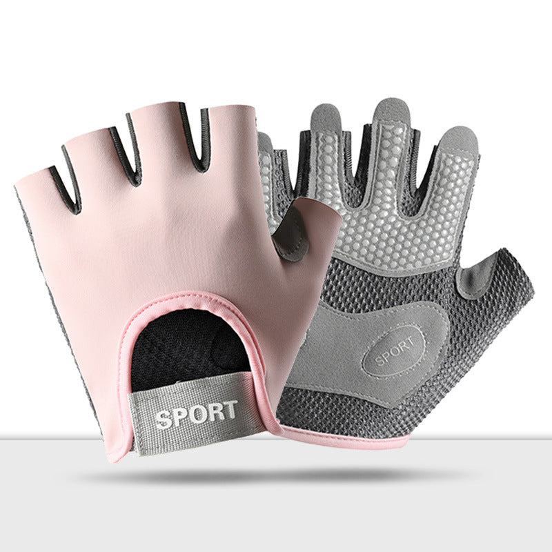 Fitness Gloves Women's Half-Finger Thin Summer Equipment Training Horizontal Bar Pull-Ups Wear-Resistant Anti-Slip Anti-Callus Exercise