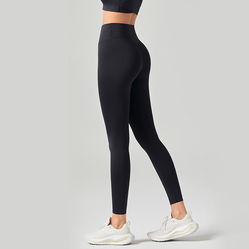 Fitness Yoga Pants Women's Sports Fitness Hip Lifting Leggings 2025 New Spring and Summer Hip Pilates Shark Pants