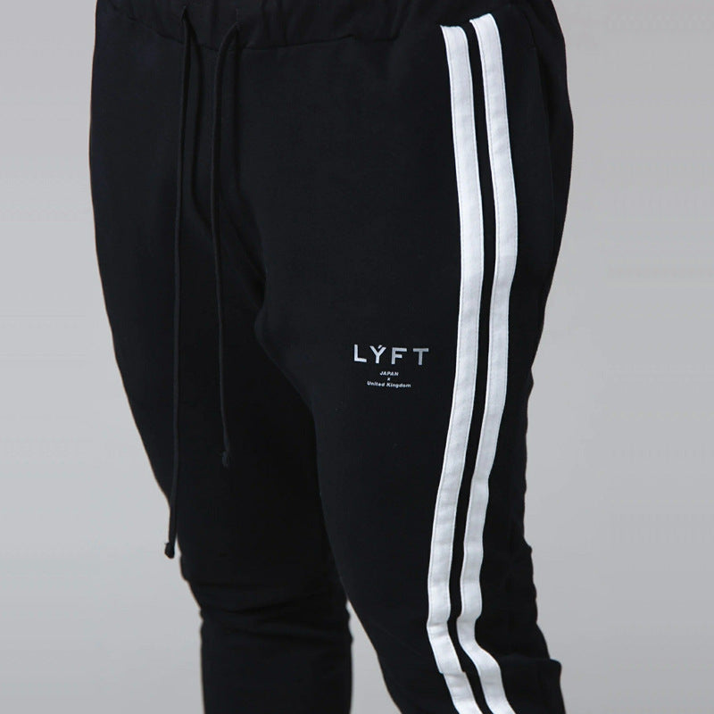 2021 Muscle Fitness Family Sports LYFT Men's Trousers Fitness Exercise Training Basketball Legs Trendy Sports Pants